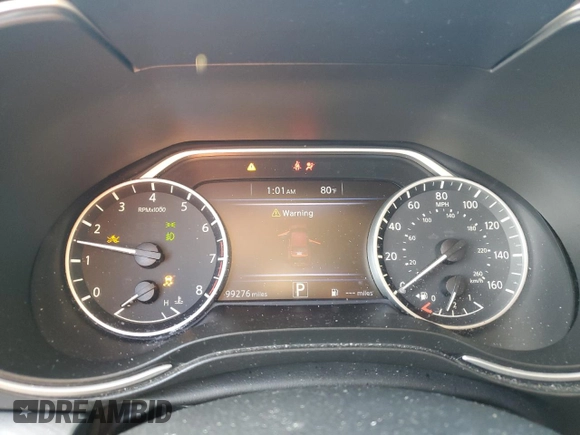 2018 Nissan Maxima SV with VIN 1N4AA6AP7JC409635, listed as a Copart auction lot 51683425 with 99,276 mi miles and Non Repairable. Bid and sale history available at DreamBid. Image 9.