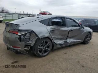 2024 Acura Integra Technology with VIN 19UDE4H63RA008296, listed as a Copart auction lot 51762615 with Not provided miles and Salvage title. Bid and sale history available at DreamBid. Image 3.