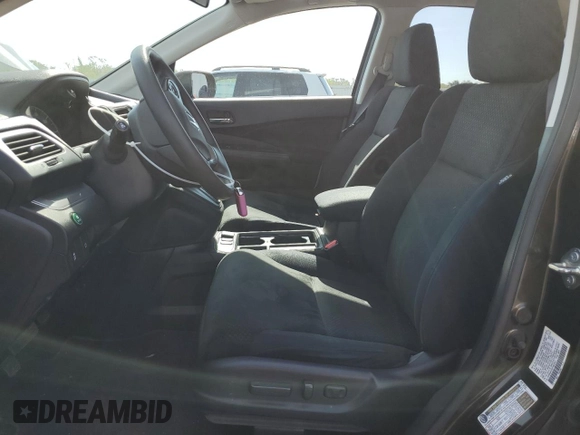 2015 Honda CR-V EX with VIN 2HKRM4H55FH622947, listed as a Copart auction lot 52870635 with 58,403 mi miles and Salvage Title. Bid and sale history available at DreamBid. Image 7.
