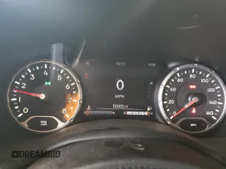 2018 Jeep Renegade Trailhawk with VIN ZACCJBCB0JPJ09456, listed as a Copart auction lot 62458045 with 56,003 mi miles and Salvage title. Bid and sale history available at DreamBid. Image 9.