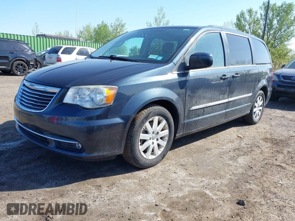 2014 Chrysler Town & Country Touring with VIN 2C4RC1BG7ER132197, listed as a IAAI auction lot 42153347 with 72,399 mi miles. Bid and sale history available at carsss.com. Image 2.