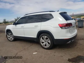 2021 Volkswagen Atlas SE with VIN 1V2HR2CA4MC583846, listed as a Copart auction lot 56176645 with 75,026 mi miles and Salvage title. Bid and sale history available at DreamBid. Image 2.