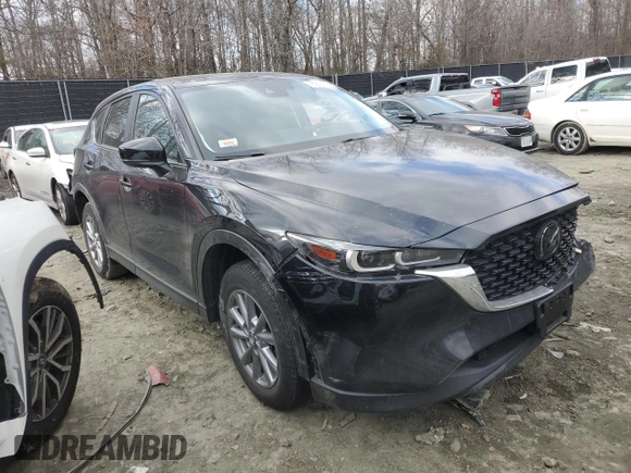 2023 Mazda CX-5 2.5 S Preferred Package with VIN JM3KFBCM1P0144319, listed as a Copart auction lot 46259695 with 34,642 mi miles and Salvage Title. Bid and sale history available at carsss.com. Image 4.