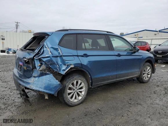 2019 Volkswagen Tiguan S with VIN 3VV0B7AX9KM079152, listed as a Copart auction lot 46276784 with 44,161 mi miles and Non Repairable. Bid and sale history available at carsss.com. Image 3.