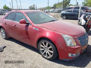 2008 Cadillac CTS RWD w/1SB with VIN 1G6DV57V780188502, listed as a IAAI auction lot 41802149 with 290,962 mi miles. Bid and sale history available at carsss.com. Image 1.