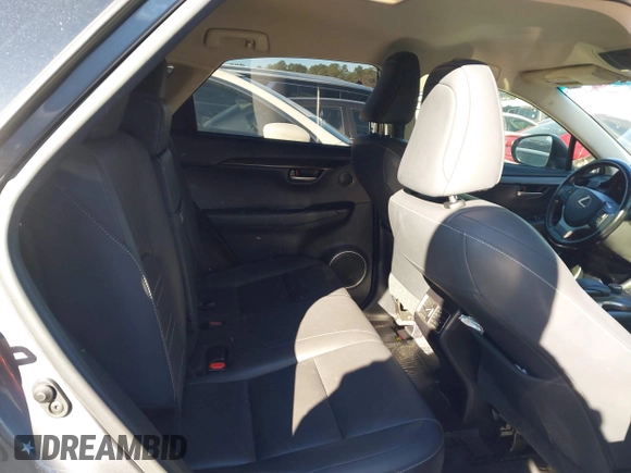 2017 Lexus NX with VIN JTJYARBZ7H2079423, listed as a IAAI auction lot 41615748 with 138,502 mi miles. Bid and sale history available at carsss.com. Image 8.