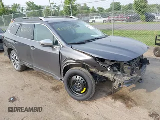 2023 Subaru Outback Touring with VIN 4S4BTAPC6P3175170, listed as a IAAI auction lot 42501753 with 17,295 mi miles and . Bid and sale history available at DreamBid. Image 1.