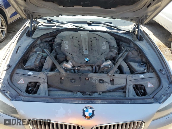 2013 BMW 5 Series 550i with VIN WBAFR9C57DDX80358, listed as a Copart auction lot 71498244 with 120,132 mi miles and Clean Title. Bid and sale history available at DreamBid. Image 11.