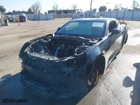 2019 Chevrolet Camaro 1SS with VIN 1G1FE1R73K0144199, listed as a IAAI auction lot 41428221 with 1 mi miles. Bid and sale history available at carsss.com. Image 6.