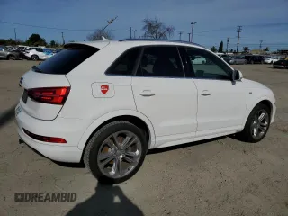 2018 Audi Q3 Premium Plus with VIN WA1HCCFS3JR003163, listed as a Copart auction lot 51308145 with 120,436 mi miles and Clean Title. Bid and sale history available at carsss.com. Image 3.