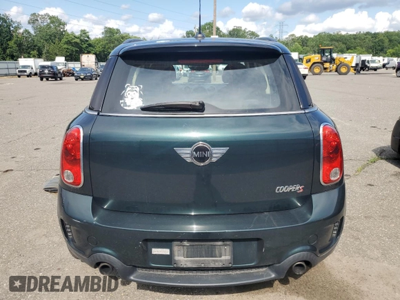 2012 MINI Countryman S with VIN WMWZC3C56CWL81665, listed as a Copart auction lot 64973965 with 130,433 mi miles and Clean title. Bid and sale history available at DreamBid. Image 6.