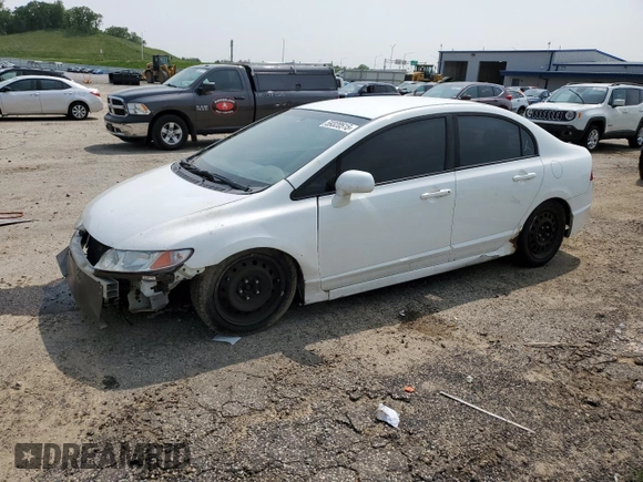 2009 Honda Civic LX z VIN 19XFA16509E037294, wystawiony jako Copart lot #59320515 z przebiegiem 150 020 mil mil oraz Czysty tytuł • Clean title. Historia ofert i sprzedaży dostępna na DreamBid. Obrazek 1.