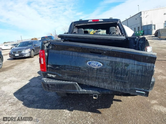 2021 Ford F-150 XL with VIN 1FTFW1E84MFB81801, listed as a IAAI auction lot 41604817 with 60,974 mi miles. Bid and sale history available at carsss.com. Image 16.