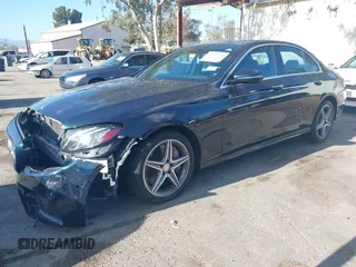 2017 Mercedes-Benz E 300 Luxury with VIN WDDZF4KB7HA065015, listed as a IAAI auction lot 41678744 with 76,915 mi miles and . Bid and sale history available at DreamBid. Image 2.