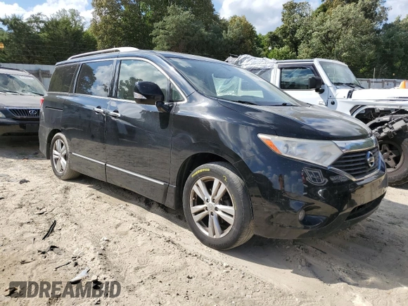 2015 Nissan Quest S with VIN JN8AE2KP0F9133569, listed as a Copart auction lot 62696234 with 150,930 mi miles and Salvage Title. Bid and sale history available at carsss.com. Image 4.