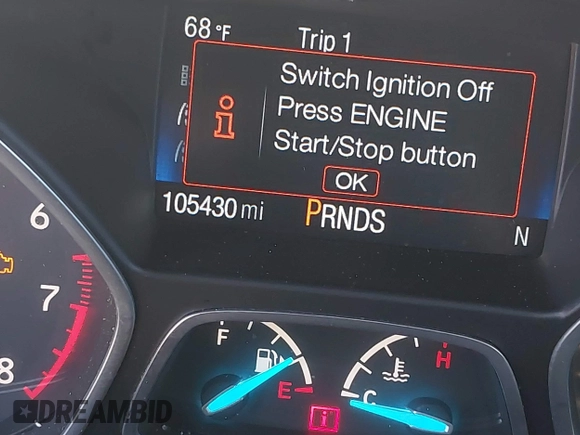 2018 Ford Escape Titanium with VIN 1FMCU9J96JUA33500, listed as a IAAI auction lot 42121736 with 105,430 mi miles and . Bid and sale history available at DreamBid. Image 15.