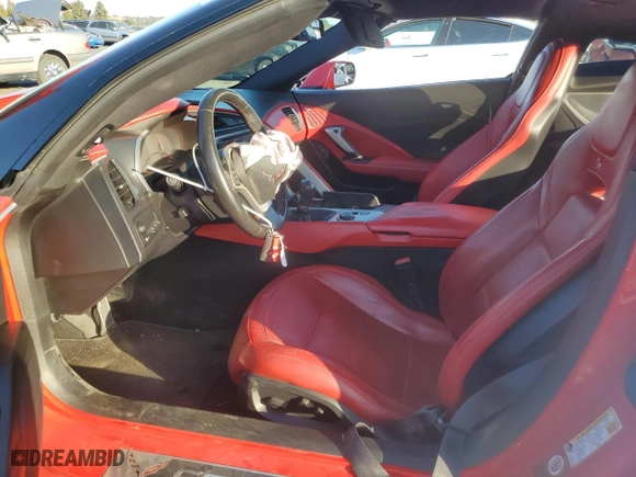 2014 Chevrolet Corvette Stingray Z51 3LT with VIN 1G1YL2D79E5104468, listed as a Copart auction lot 73684144 with 105,354 mi miles and Salvage Title. Bid and sale history available at carsss.com. Image 7.