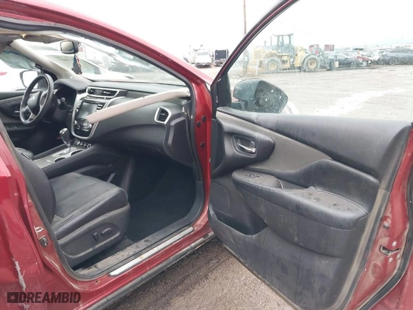 2016 Nissan Murano S with VIN 5N1AZ2MHXGN167917, listed as a IAAI auction lot 41074897 with 141,518 mi miles. Bid and sale history available at carsss.com. Image 5.