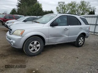 2006 Kia Sorento LX with VIN KNDJD733265522597, listed as a Copart auction lot 53667805 with 97,823 mi miles and Salvage Title. Bid and sale history available at carsss.com. Image 1.