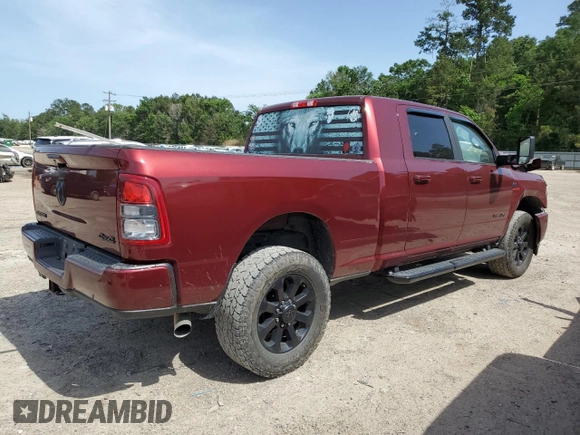 2022 Ram 2500 Big Horn with VIN 3C6UR5MLXNG309851, listed as a Copart auction lot 56697425 with 59,614 mi miles and Salvage title. Bid and sale history available at DreamBid. Image 3.