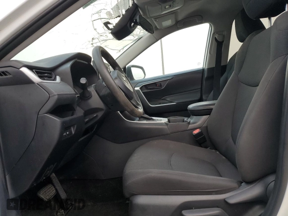 2020 Toyota RAV4 LE with VIN 2T3H1RFV7LC077957, listed as a Copart auction lot 49574275 with 56,650 mi miles and Salvage Title. Bid and sale history available at carsss.com. Image 7.