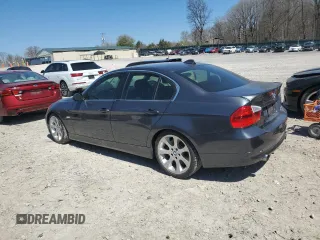 2007 BMW 3 Series 335i with VIN WBAVB735X7PA87939, listed as a Copart auction lot 50524455 with 82,654 mi miles and Salvage Title. Bid and sale history available at carsss.com. Image 2.
