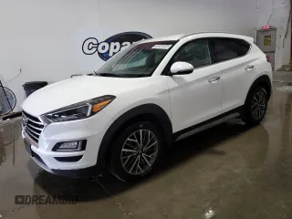 2019 Hyundai Tucson Limited z VIN KM8J3CAL9KU988246, wystawiony jako Copart lot #58046955 z przebiegiem 110 629 mil mil oraz Czysty tytuł • Clean title. Historia ofert i sprzedaży dostępna na DreamBid. Obrazek 1.