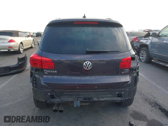 2016 Volkswagen Tiguan S with VIN WVGBV7AX5GW568438, listed as a IAAI auction lot 41434616 with 91,341 mi miles and . Bid and sale history available at DreamBid. Image 17.