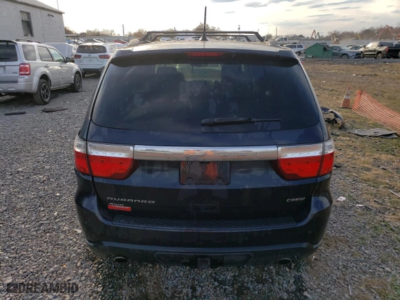 2011 Dodge Durango Crew with VIN 1D4SE4GT3BC685455, listed as a Copart auction lot 77164994 with 133,856 mi miles and Salvage Title. Bid and sale history available at carsss.com. Image 6.