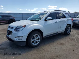 2017 Chevrolet Equinox LT with VIN 2GNALCEK8H1516038, listed as a Copart auction lot 50855435 with 117,039 mi miles and Salvage Title. Bid and sale history available at carsss.com. Image 1.