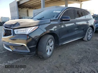 2020 Acura MDX with VIN 5J8YD3H38LL013719, listed as a Copart auction lot 80621574 with 44,600 mi miles and Salvage Title. Bid and sale history available at carsss.com. Image 1.