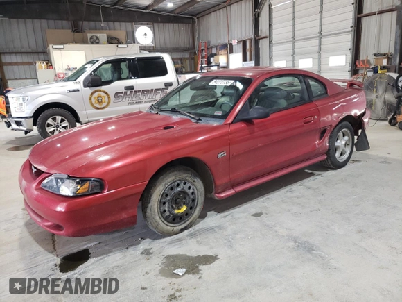 1994 Ford Mustang GT z VIN 1FALP42T5RF144134, wystawiony jako Copart lot #54272735 z przebiegiem 241 478 mil mil oraz Szkoda całkowita • Salvage title. Historia ofert i sprzedaży dostępna na DreamBid. Obrazek 1.