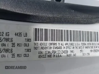 2013 Jeep Patriot Sport with VIN 1C4NJPBA1DD124830, listed as a IAAI auction lot 42505283 with 139,657 mi miles and . Bid and sale history available at DreamBid. Image 9.