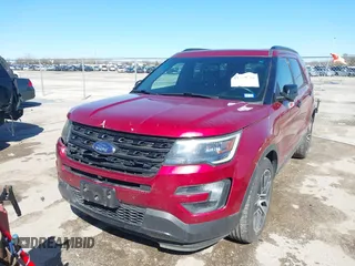 2016 Ford Explorer Sport z VIN 1FM5K8GT0GGA31907, wystawiony jako IAAI lot #41720724 z przebiegiem 139 236 mil mil oraz . Historia ofert i sprzedaży dostępna na DreamBid. Obrazek 2.