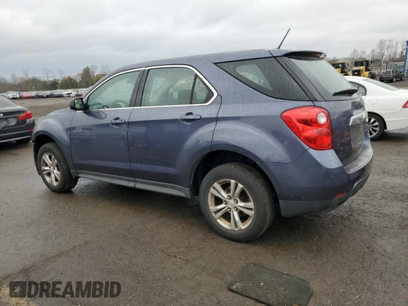2013 Chevrolet Equinox LS with VIN 2GNALBEK5D6357048, listed as a Copart auction lot 50870495 with 115,582 mi miles and Salvage Title. Bid and sale history available at DreamBid. Image 2.