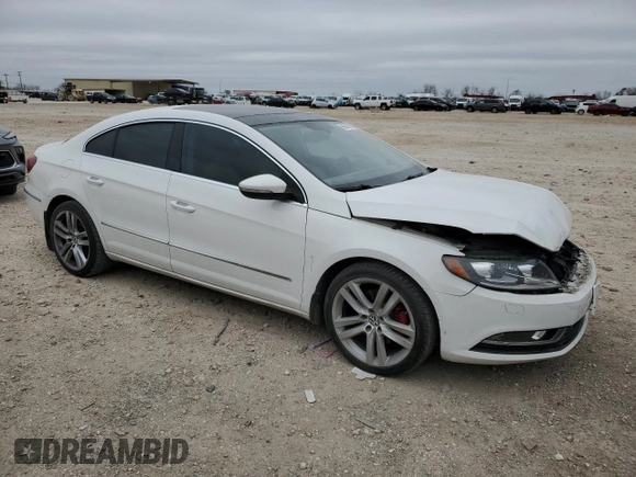2013 Volkswagen CC Lux with VIN WVWRP7AN7DE549693, listed as a Copart auction lot 89004315 with 93,784 mi miles and Salvage Title. Bid and sale history available at carsss.com. Image 4.