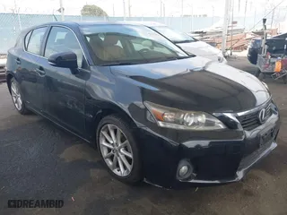 2013 Lexus CT 200h Hybrid with VIN JTHKD5BH9D2161341, listed as a IAAI auction lot 42127032 with 165,134 mi miles. Bid and sale history available at carsss.com. Image 1.