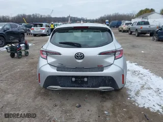 2019 Toyota Corolla Hatchback SE with VIN JTNK4RBE6K3064695, listed as a IAAI auction lot 41296362 with 56,282 mi miles. Bid and sale history available at carsss.com. Image 16.