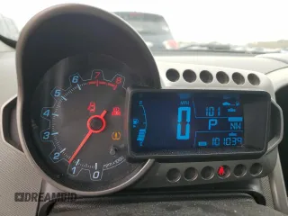 2012 Chevrolet Sonic LT with VIN 1G1JC6SB7C4200604, listed as a Copart auction lot 52843945 with 101,039 mi miles and Salvage Title. Bid and sale history available at carsss.com. Image 9.