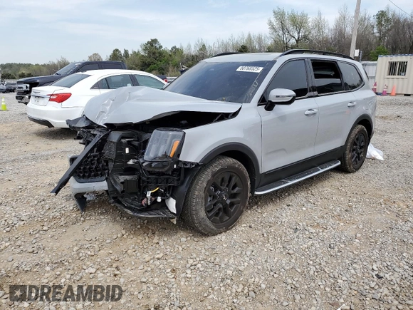 2024 Kia Telluride SX Prestige X-Pro with VIN 5XYP5DGC5RG454937, listed as a Copart auction lot 50768525 with 4,389 mi miles and Salvage title. Bid and sale history available at DreamBid. Image 1.