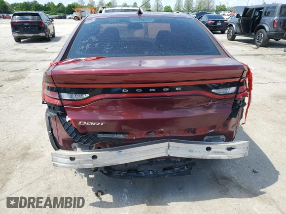 2015 Dodge Dart SXT z VIN 1C3CDFBB7FD373898, wystawiony jako Copart lot #53122465 z przebiegiem 173 757 mil mil oraz Szkoda całkowita • Salvage title. Historia ofert i sprzedaży dostępna na DreamBid. Obrazek 6.