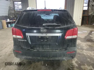 2013 Kia Sorento LX with VIN 5XYKT4A21DG338885, listed as a Copart auction lot 42837395 with 157,766 mi miles and Salvage Title. Bid and sale history available at carsss.com. Image 6.