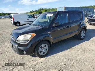 2012 Kia Soul with VIN KNDJT2A50C7745554, listed as a Copart auction lot 52634095 with 156,904 mi miles and Salvage Title. Bid and sale history available at carsss.com. Image 1.