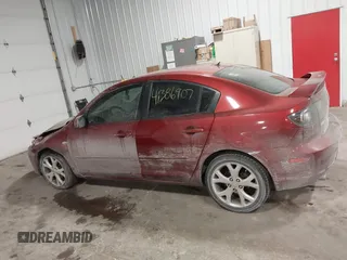 2008 Mazda Mazda3 i Touring Value with VIN JM1BK32F881176435, listed as a IAAI auction lot 41386907 with 156,763 mi miles. Bid and sale history available at carsss.com. Image 14.