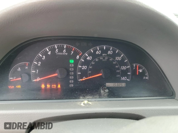 2005 Toyota Camry LE with VIN 4T1BF32KX5U601192, listed as a Copart auction lot 55365485 with 153,251 mi miles and Salvage Title. Bid and sale history available at DreamBid. Image 9.