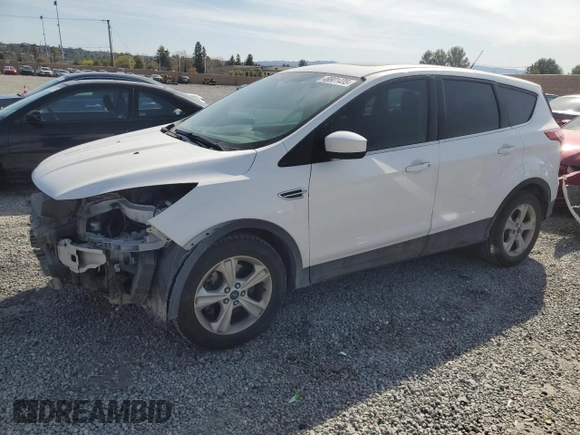 2015 Ford Escape SE with VIN 1FMCU0G9XFUB64312, listed as a Copart auction lot 49901435 with 107,760 mi miles and Salvage Title. Bid and sale history available at carsss.com. Image 1.