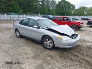 2003 Ford Taurus SE Standard with VIN 1FAHP53UX3G211556, listed as a IAAI auction lot 42208688 with 148,955 mi miles and . Bid and sale history available at DreamBid. Image 1.