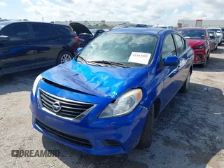 2013 Nissan Versa S Plus with VIN 3N1CN7AP5DL840838, listed as a IAAI auction lot 42343957 with 91,669 mi miles and . Bid and sale history available at DreamBid. Image 2.