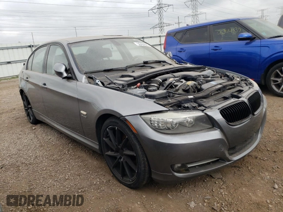 2011 BMW 3 Series 335i xDrive with VIN WBAPL5C53BA918006, listed as a Copart auction lot 56460925 with Not provided miles and Salvage title. Bid and sale history available at DreamBid. Image 4.
