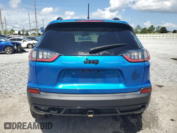 2022 Jeep Cherokee X with VIN 1C4PJMCX1ND526360, listed as a Copart auction lot 65071985 with 29,461 mi miles and Salvage title. Bid and sale history available at DreamBid. Image 6.